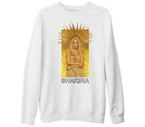 Shakira - Queen Beyaz Kalın Sweatshirt