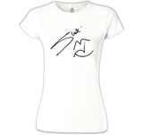 Shakira - Sign Beyaz Kadın Tshirt