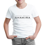 Shakira - Whenever White Kids Tshirt