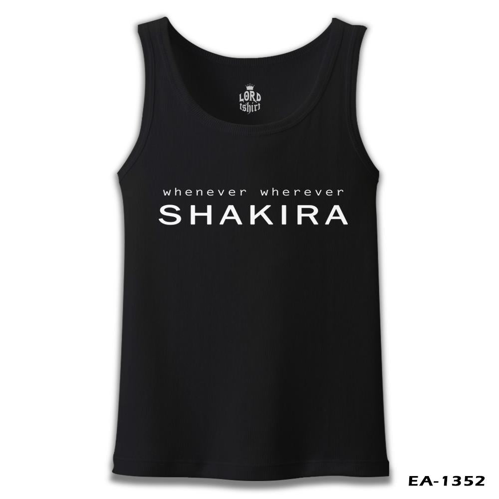 Shakira - Whenever Siyah Erkek Atlet
