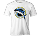 Shark Ocean Logo White Men's Tshirt 
