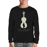 Sherlock - Get Out Black Kids Sweatshirt