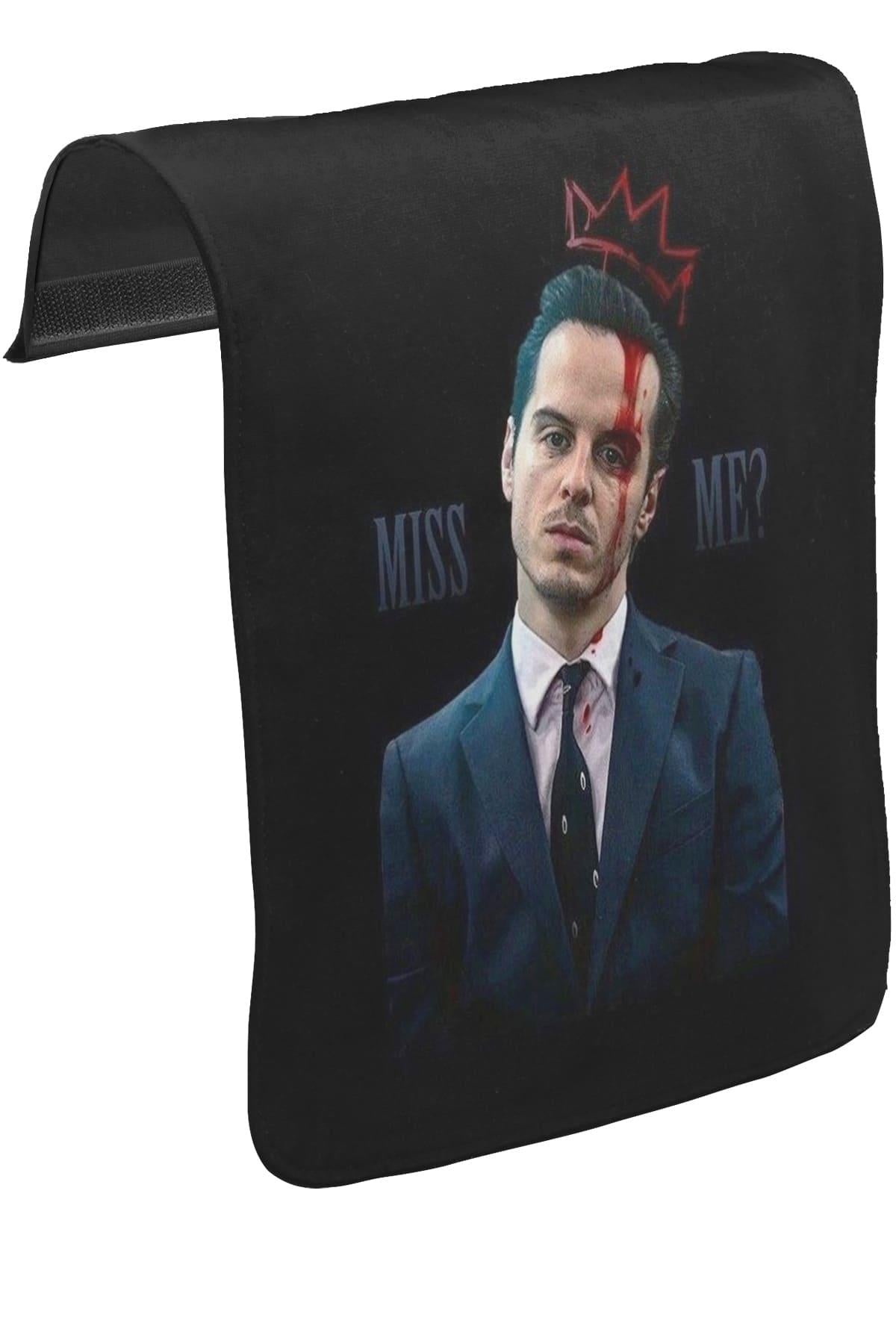 Sherlock Holmes - James Moriarty Unisex Black Snap-On Messenger Bag Cover CK-1319 