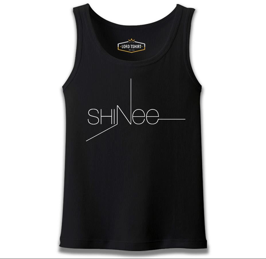 Shinee - Logo Siyah Erkek Atlet