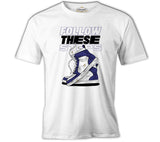 Shoes Follow these Steps Beyaz Erkek Tshirt