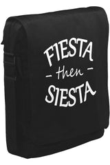 Siesta than Fiesta Unisex Siyah Postacı Çanta