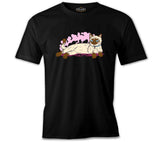 Simaese Cat Resting Black Men's Tshirt