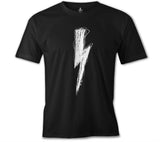 Lightning Black Men's Tshirt