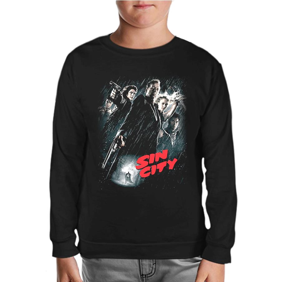 Sin City Black Kids Sweatshirt