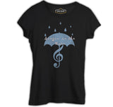 Singin In The Rain - 2 Black Women's Tshirt