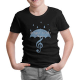 Singin In The Rain - 2 Siyah Çocuk Tshirt
