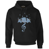 Singin In The Rain - 2 Black Men's Zipperless Hoodie