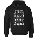 Singin In The Rain Black Men's Zipperless Hoodie