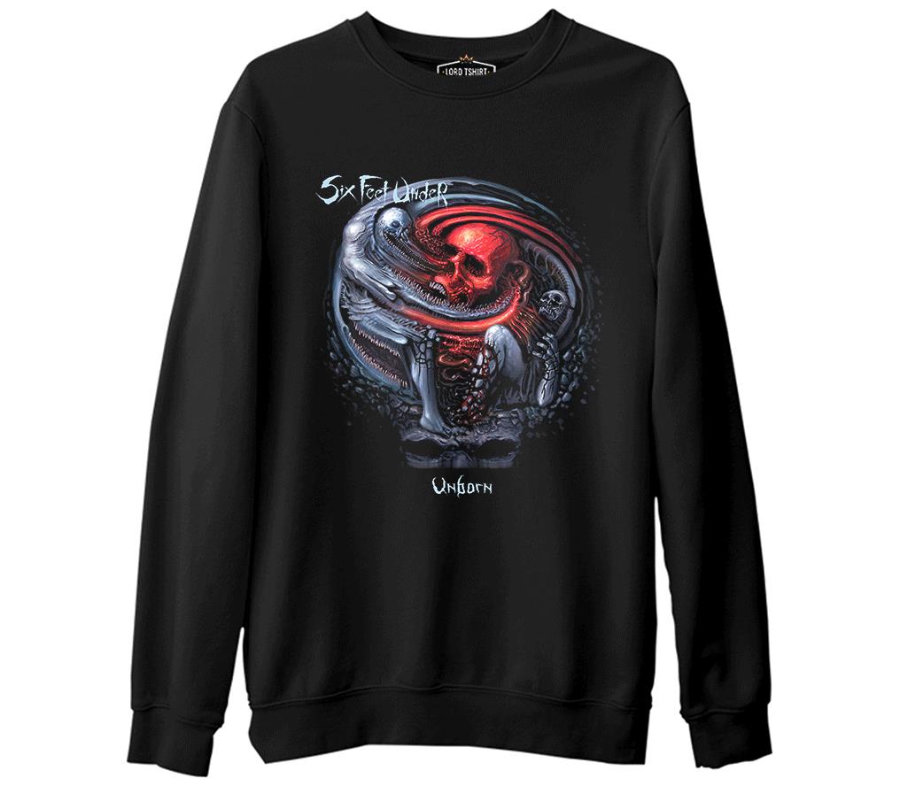 Six Feet Under - Unborn Black Men's Thick Sweatshirt