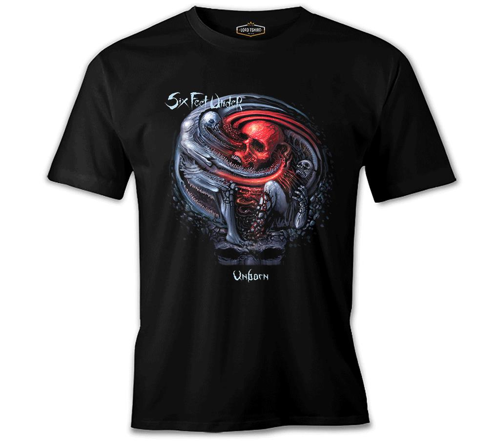 Six Feet Under - Unborn Siyah Erkek Tshirt