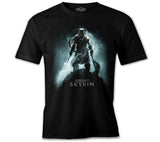 Skyrim - Dawnguard Siyah Erkek Tshirt