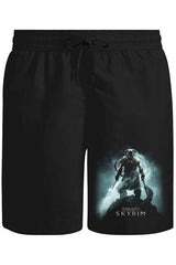 Skyrim - Dawnguard Unisex Siyah Şort
