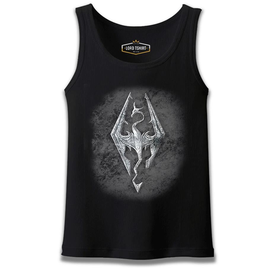 Skyrim - Dragon Siyah Erkek Atlet