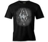 Skyrim - Dragon Black Men's Tshirt