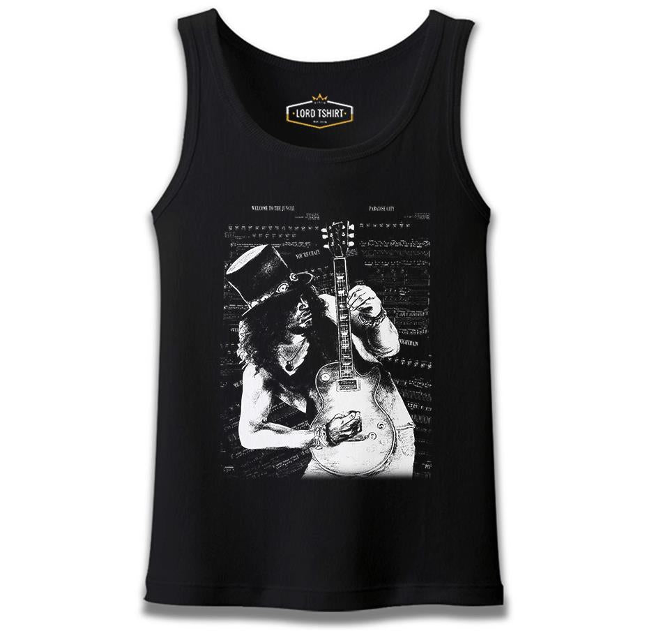 Slash - Guitar Siyah Erkek Atlet