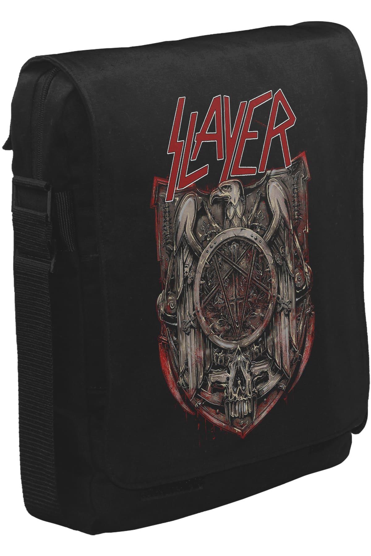 Slayer - Eagle Unisex Siyah Postacı Çanta