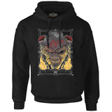 Slayer - Fire Black Men's Zipperless Hoodie