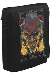 Slayer - Fire Unisex Siyah Postacı Çanta