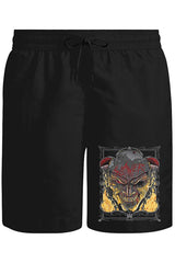 Slayer - Fire Unisex Siyah Şort