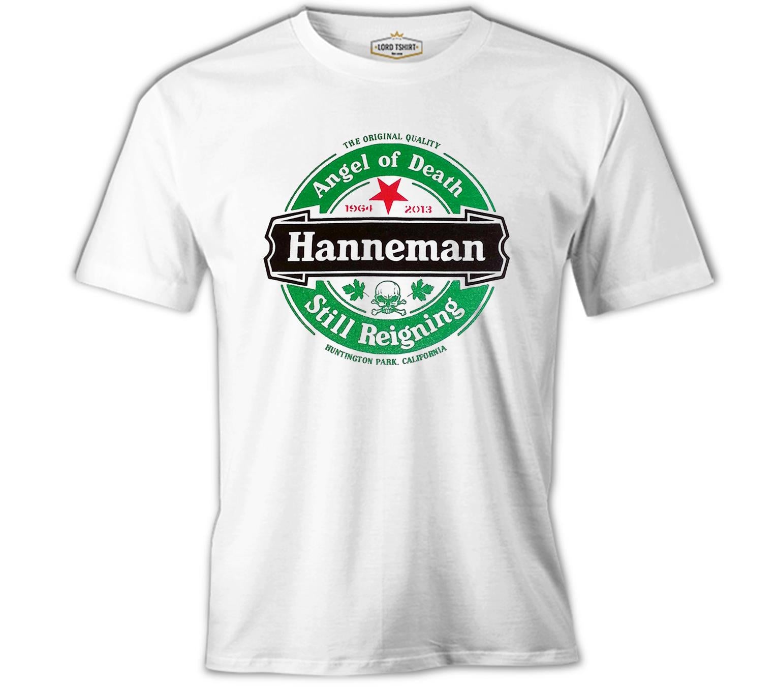 Slayer - Jeff Hanneman Angel of Death White Men's Tshirt 