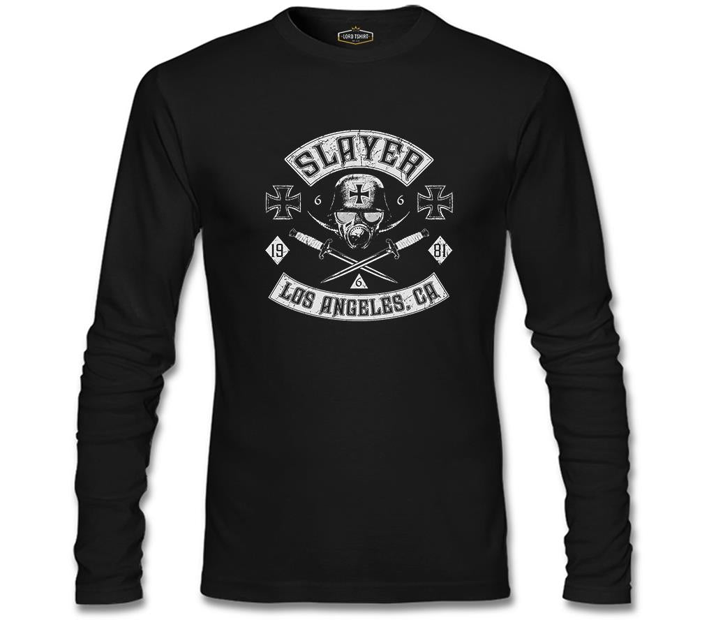 Slayer - Los Angeles Siyah Erkek Sweatshirt