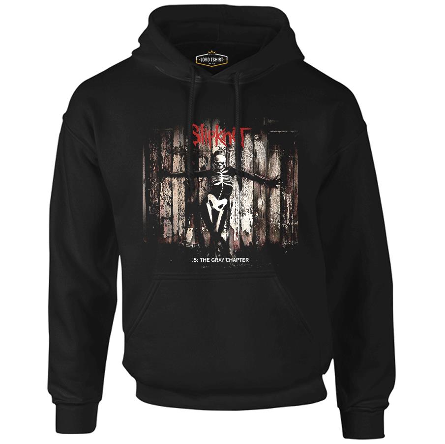 Slipknot - 5: The Gray Chapter Black Men's Zipperless Hoodie