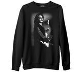 Slipknot - Jim Root  Siyah Erkek Kalın Sweatshirt