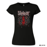 Slipknot - Logo Siyah Kadın Tshirt