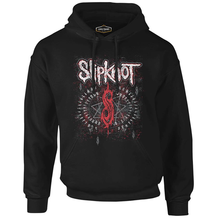 Slipknot - Logo Black Men's Zipperless Hoodie