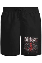 Slipknot - Logo Unisex Siyah Şort