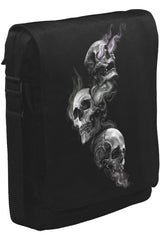 Smoky Heads Unisex Siyah Postacı Çanta
