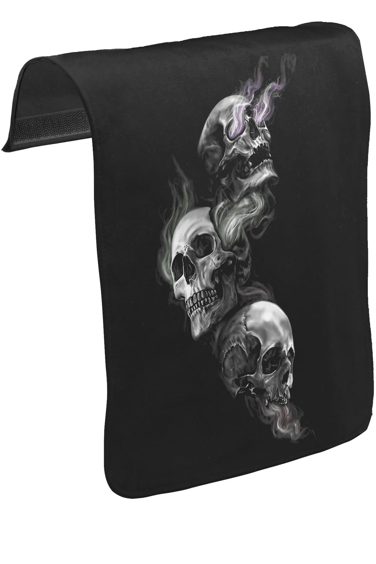 Smoky Heads Unisex Siyah Tak-Çıkar Postacı Çanta Kapağı CK-797