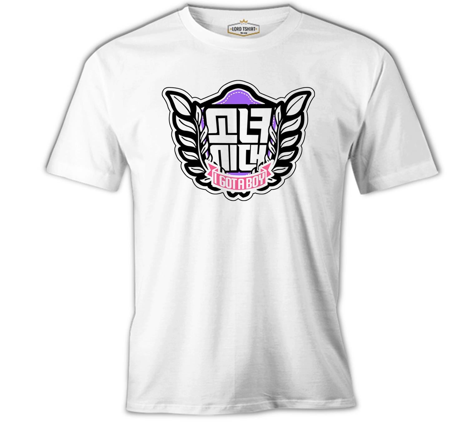 SNSD - Boy White Men's Tshirt 