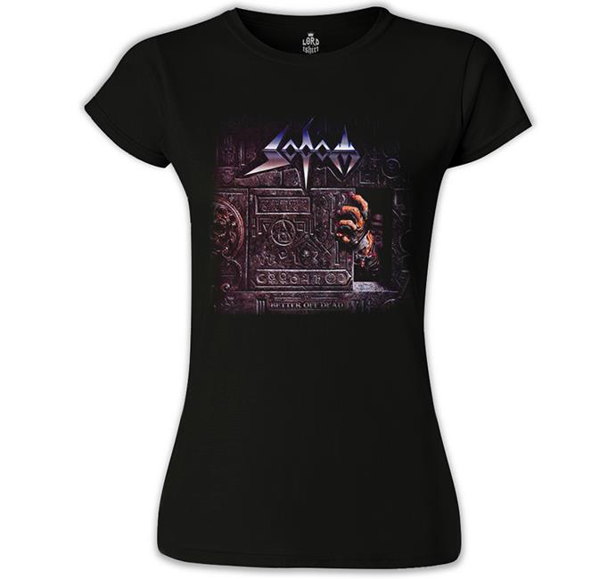 Sodom - Better off Dead Siyah Kadın Tshirt