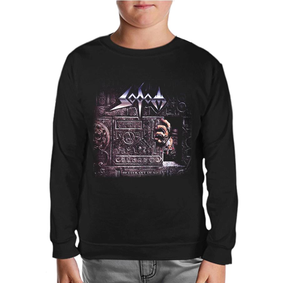 Sodom - Better off Dead Black Kids Sweatshirt