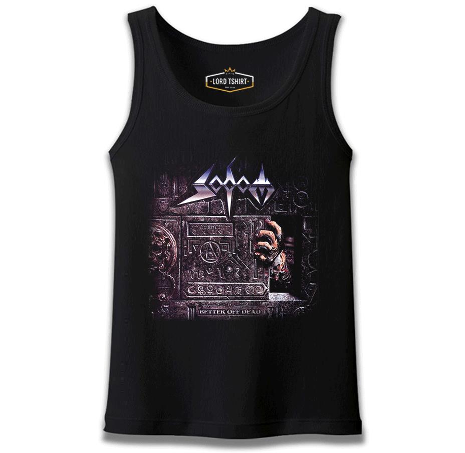 Sodom - Better off Dead Siyah Erkek Atlet
