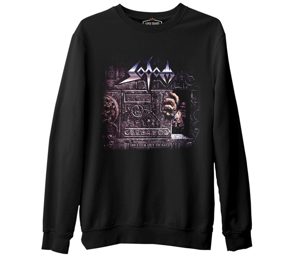 Sodom - Better off Dead Black Men's Thick Sweatshirt