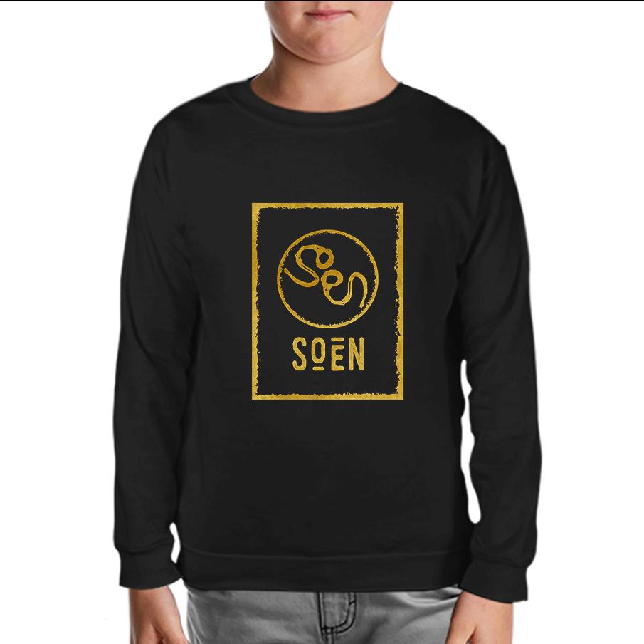 Soen Logo 2 Black Kids Sweatshirt