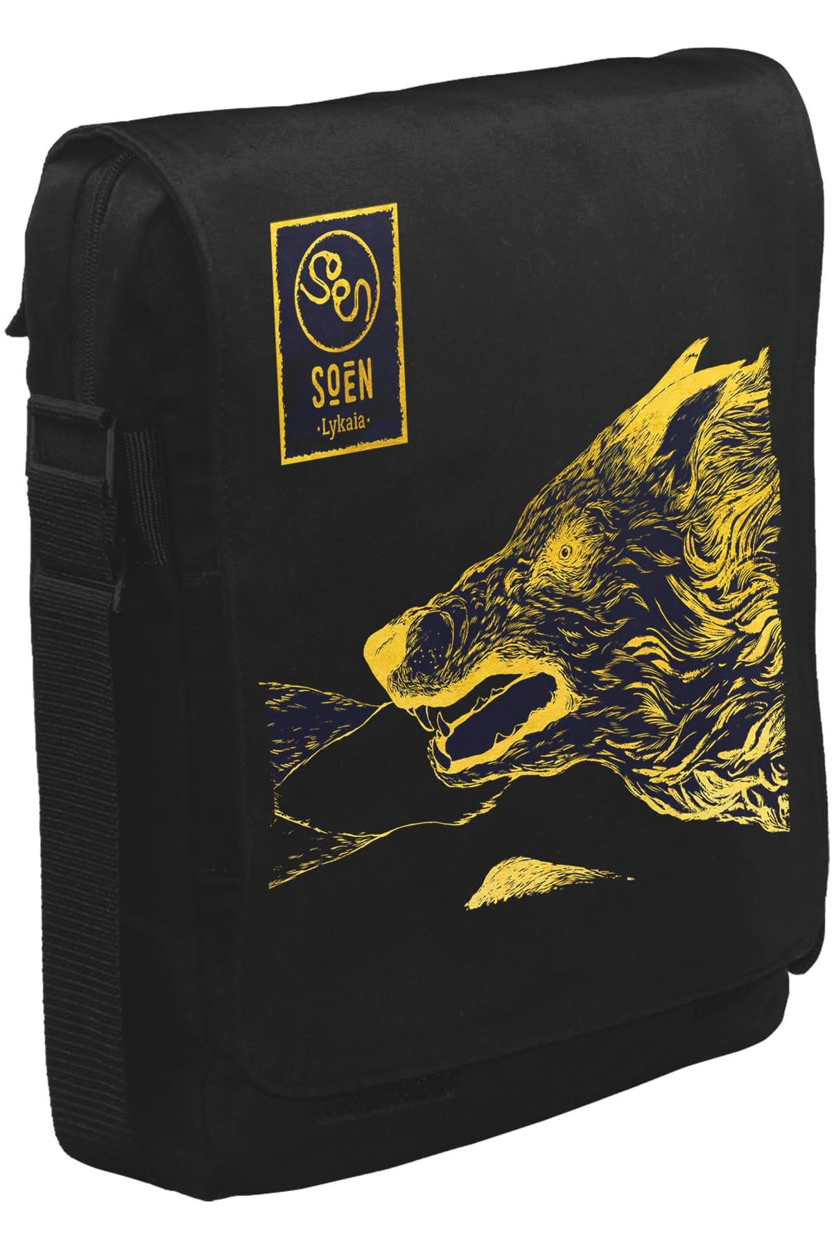 Soen - Lykaia Unisex Siyah Postacı Çanta