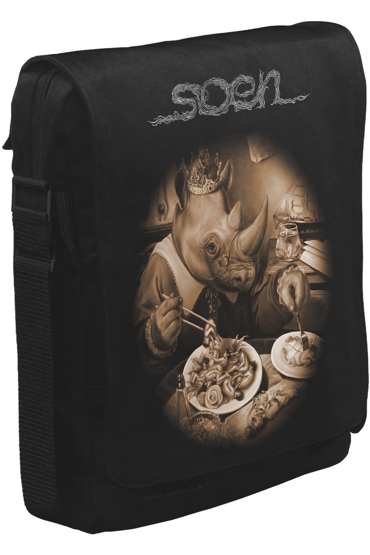 Soen - Tellurian Unisex Siyah Postacı Çanta