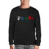 The Last Airbender Aang Katara Prince Zuko Toph Beifong Black Kids Sweatshirt