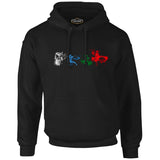 The Last Airbender Aang Katara Prince Zuko Toph Beifong Black Men's Zipperless Hoodie