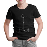 Space - Bond Siyah Çocuk Tshirt