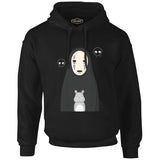 Sprited Away - Kaonashi Black Men's Zipperless Hoodie