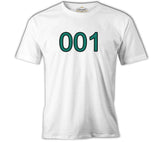 Squid Game - 001 White Men's T-Shirt